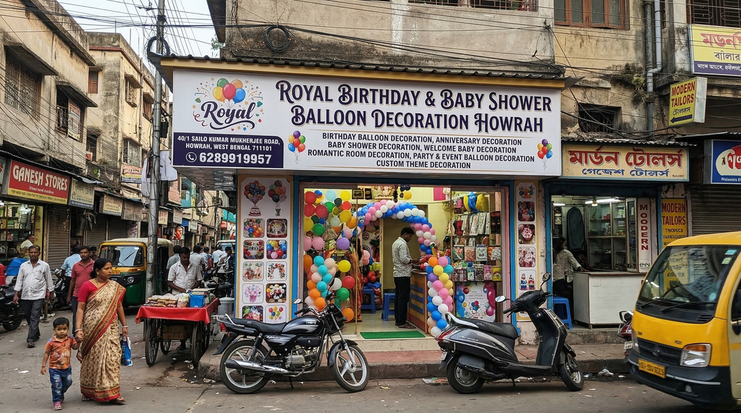 Cover photo of Royal Birthday and Event Balloon Decoration Howrah